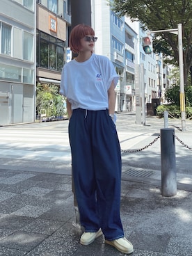 ヒナさん（レディース・170cm）の夏コーディネート