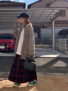 Maya☺︎さん（レディース・154cm）の冬コーディネート