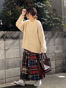 Maya☺︎さん（レディース・153cm）の秋コーディネート