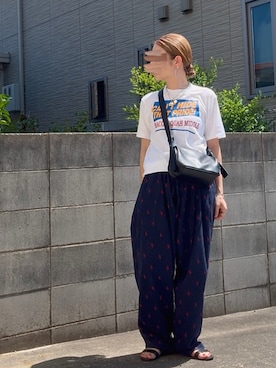 「AIC.（エーアイシー）のアイテム」を使った、Maya☺︎さん（レディース・153cm）の夏コーディネート
