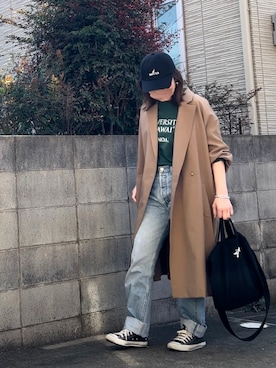 Maya☺︎さん（レディース・154cm）の春コーディネート