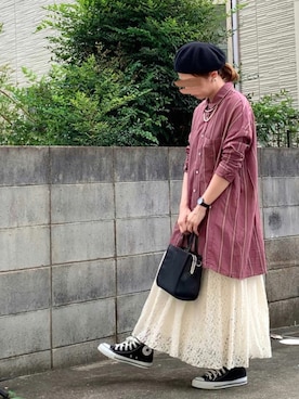 Maya☺︎さん（レディース・154cm）の秋コーディネート