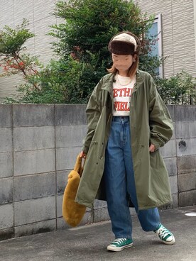 Maya☺︎さん（レディース・154cm）の秋コーディネート
