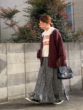 Maya☺︎さん（レディース・154cm）の冬コーディネート