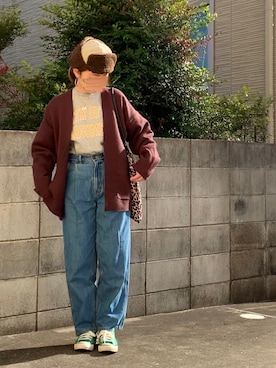 Maya☺︎さん（レディース・154cm）の冬コーディネート