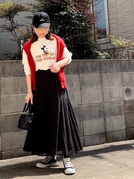 Maya☺︎さん（レディース・153cm）の春コーディネート