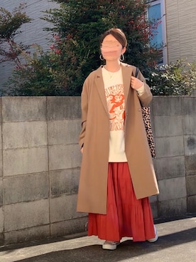 Maya☺︎さん（レディース・154cm）の冬コーディネート