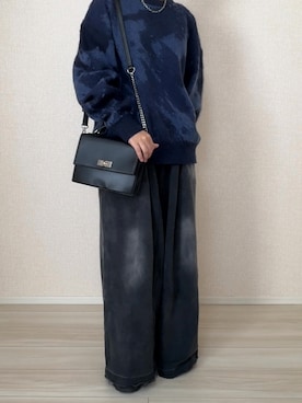 「アイテム（スウェットパンツ）」を使った、れいさん（レディース・162cm）の秋コーディネート