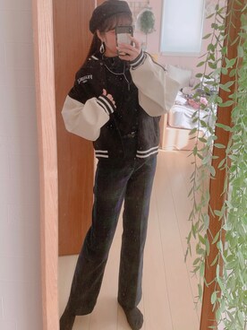 umi**さん（レディース・155cm）の冬コーディネート