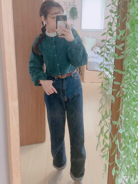 umi**さん（レディース・155cm）の冬コーディネート