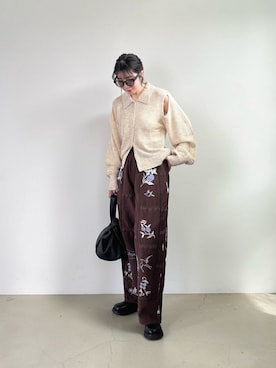 「feepur（フェピュール）のアイテム」を使った、MISATO さん（レディース・161cm）の春コーディネート