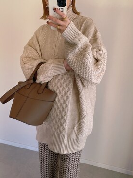 MISATO さん（レディース・161cm）の冬コーディネート