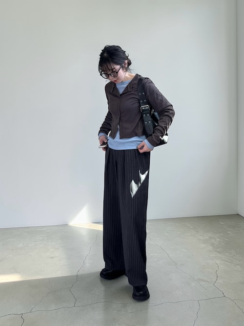 新色追加】タックボリュームワイドスラックス（スラックス）｜CHAN ME