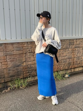 「Isn't She?（イズントシー）のアイテム」を使った、MISATO さん（レディース・161cm）の秋コーディネート