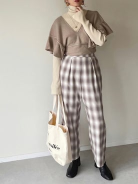 MISATO さん（レディース・161cm）の秋コーディネート