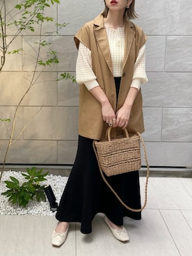 MISATO さん（レディース・161cm）の春コーディネート