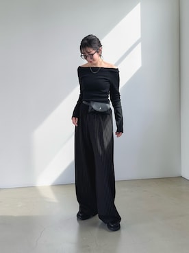 「feepur（フェピュール）のアイテム」を使った、MISATO さん（レディース・161cm）の春コーディネート