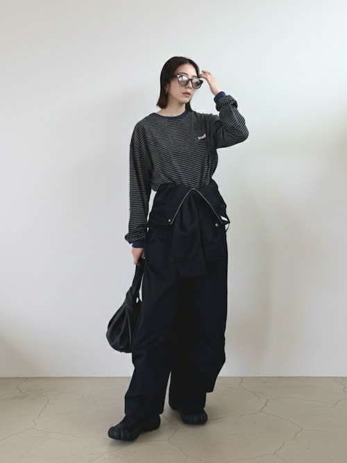2way front cross all in one（サロペット/オーバーオール）｜Knuth