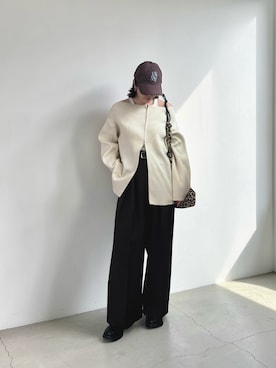 「mystic（ミスティック）のアイテム（トップス）」を使った、MISATO さん（レディース・161cm）の春コーディネート