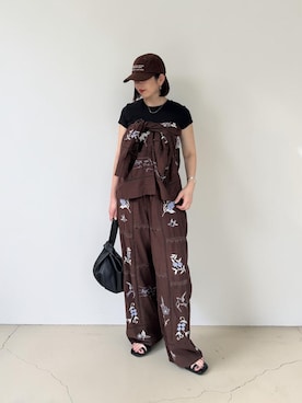 MISATO さん(レディース・161cm)の夏コーディネート