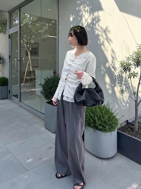 「Kastane（カスタネ）のアイテム」を使った、MISATO さん（レディース・161cm）の春コーディネート