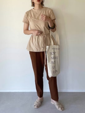 MISATO さん（レディース・161cm）の夏コーディネート