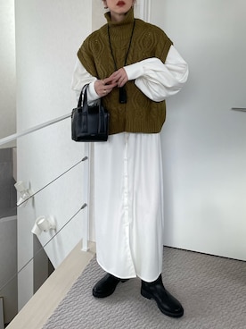 MISATO さん（レディース・161cm）の冬コーディネート