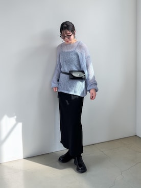 「CIAOPANIC TYPY（チャオパニックティピー）のアイテム」を使った、MISATO さん（レディース・161cm）の春コーディネート