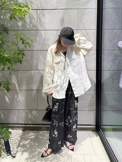 新品todayful  embroldery patchworktrousers TODAYFUL】Embroidery Patchwork Trousers | Selec