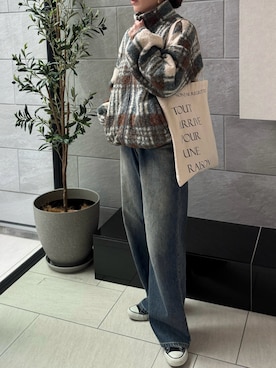 「shein」｜MISATO さん（レディース・161cm）の秋コーディネート