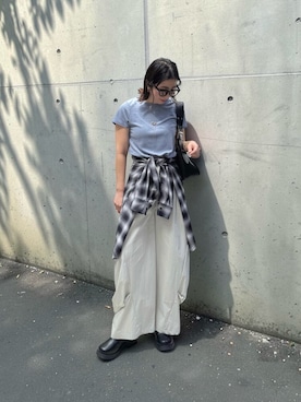 「feepur（フェピュール）のアイテム」を使った、MISATO さん（レディース・161cm）の春コーディネート