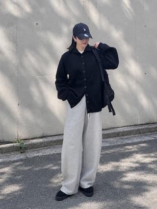 「PUMA（プーマ）のPUMA プーマ ユニセックス スウェード クラシック スニーカー（スニーカー）」を使った、MISATO さん（レディース・161cm）の秋コーディネート