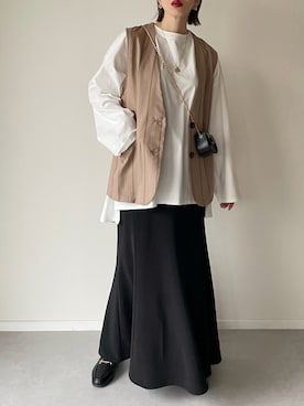 MISATO さん（レディース・161cm）の春コーディネート