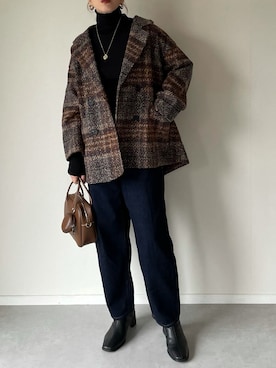 MISATO さん（レディース・161cm）の冬コーディネート