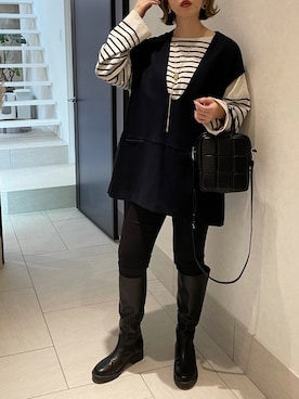 MISATO さん（レディース・161cm）の冬コーディネート