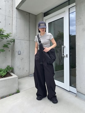「duei（デュイ）のアイテム」を使った、MISATO さん（レディース・161cm）の春コーディネート
