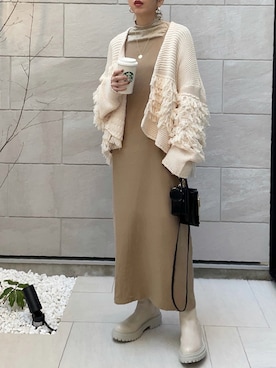 MISATO さん(レディース・161cm)の冬コーディネート