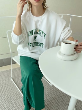 「LIAN」｜MISATO さん（レディース・161cm）の秋コーディネート