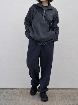 「lit（リット）のアイテム」を使った、MISATO さん（レディース・161cm）の冬コーディネート