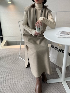 MISATO さん（レディース・161cm）の冬コーディネート