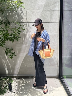 「アイテム（ワンピース/ドレス）」を使った、MISATO さん（レディース・161cm）の夏コーディネート