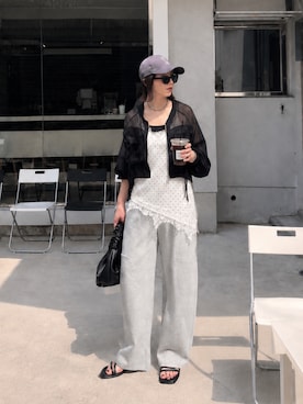 MISATO さん(レディース・161cm)の夏コーディネート