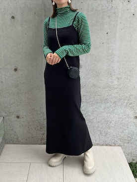 「SHENERY（シーナリー）のアイテム」を使った、MISATO さん（レディース・161cm）の秋コーディネート