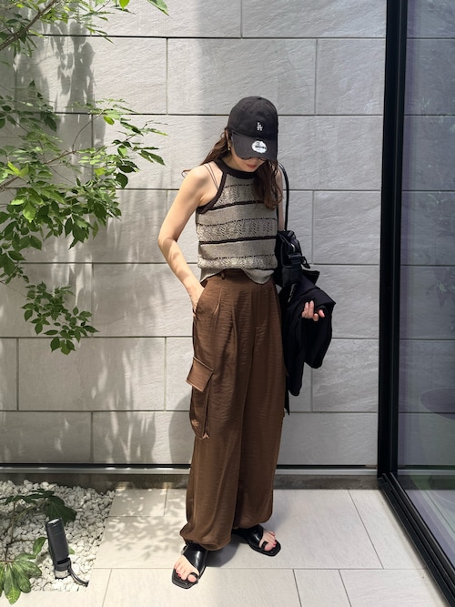トップス anuke Border Knit Tanktop 62510515 anuke アンヌーク ボーダー ニット タンクトップ Border Knit