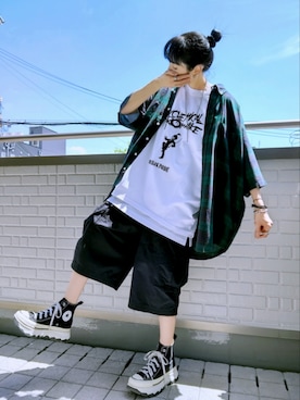 k(ani)さん(レディース・161cm)の夏コーディネート