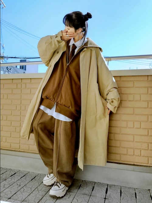 CAHLUMN/カウラム Heavy Weight Jersey Thermal Lined Zip Hoodie