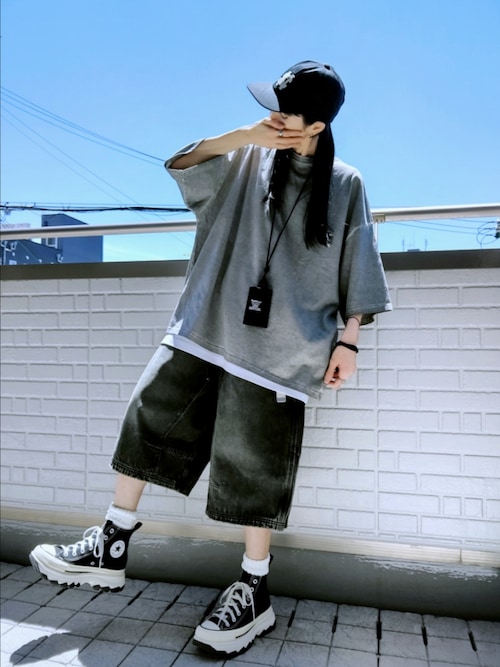 NAUTICA/ノーティカ スーパーワイド カーブ ダブルニークロップド