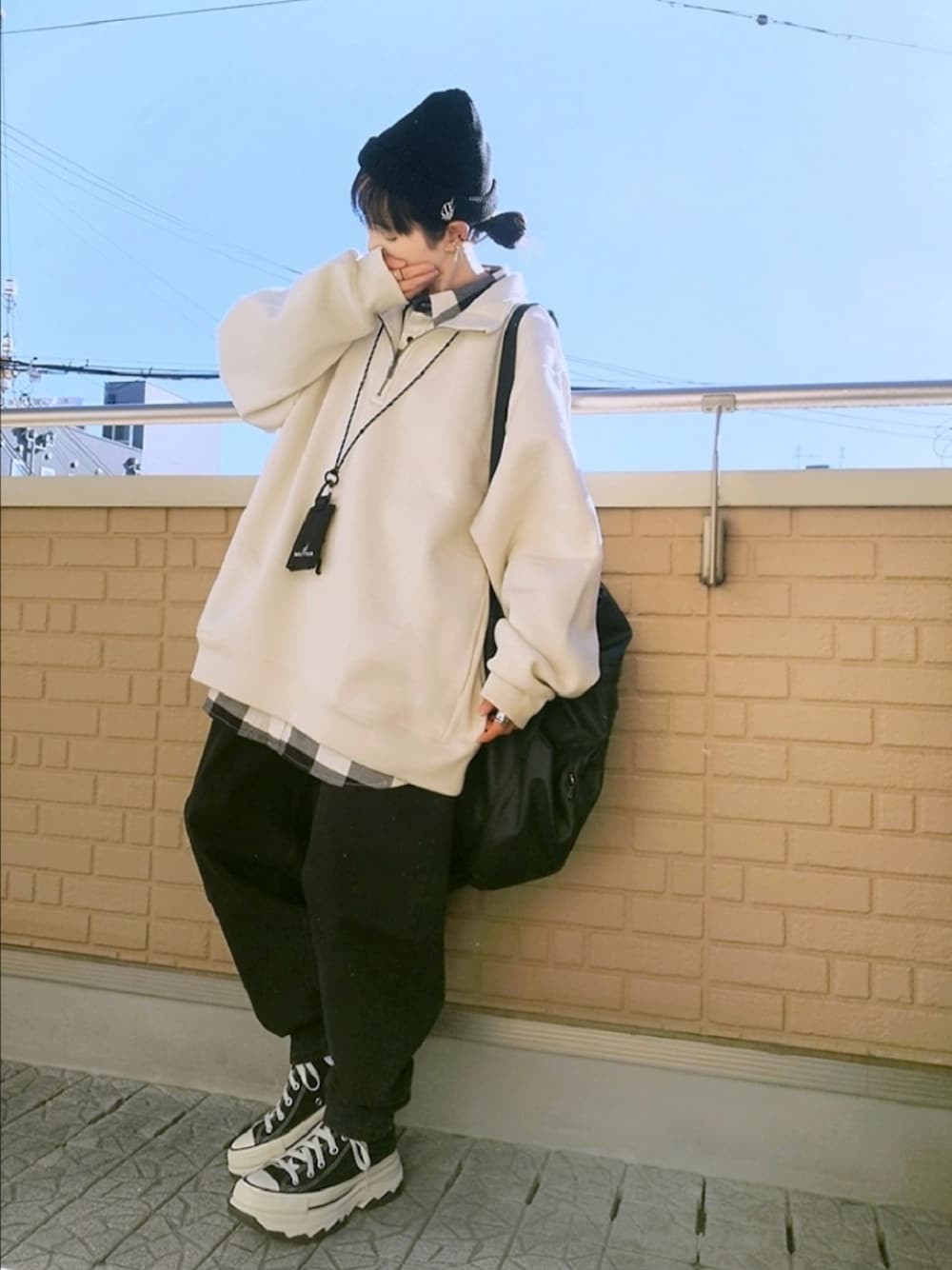 k(ani)｜CONVERSEのスニーカーを使ったコーディネート - WEAR