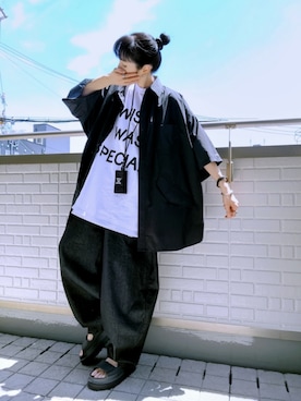 「UGG（アグ）のアイテム」を使った、k(ani)さん（レディース・161cm）の春コーディネート