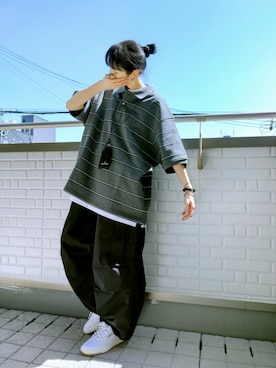 「Reebok(リーボック)のアイテム」を使った、k(ani)さん(レディース・161cm)の夏コーディネート